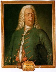 Wonky Rule Champion Johann Christoph Gottsched (1700-1766)