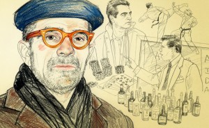 David Mamet (Illustration by Agata Marszalek)