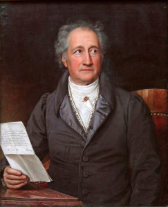 Friend of Lenz, the legendary Goethe