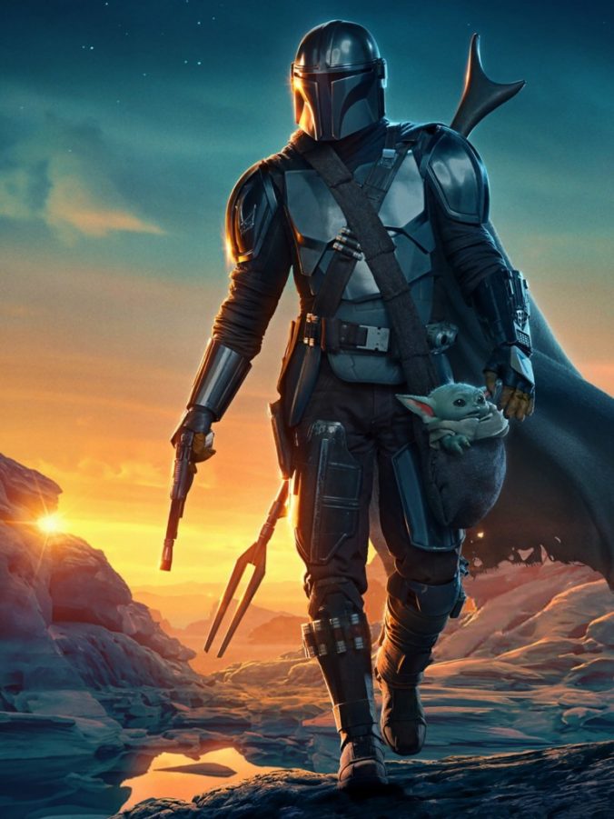 The Mandalorian with Baby Yoda